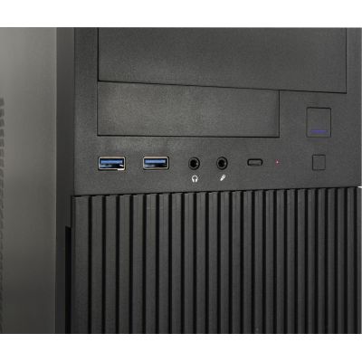 8. Inter-Tech IT-6521 Straight Micro Tower Czarny