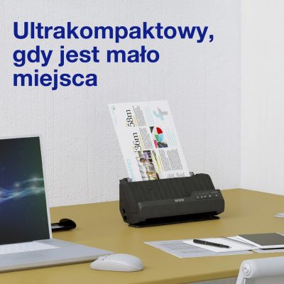62. Epson ES-C320W ADF + skaner arkuszowy 600 x 600 DPI A4 Czarny
