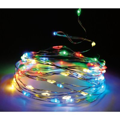 12. LAMPKI DRUCIKI GIRLANDA 320 LED MULTIKOLOR