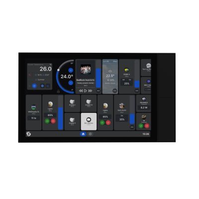 11. Panel sterowania Shelly Wall Display XL, czarny