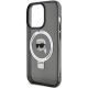 6. Etui Karl Lagerfeld Ring Stand Karl Head MagSafe do iPhone 15 Pro Max - czarne