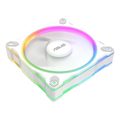 11. Wentylator ASUS PRIME MR120 FAN ARGB WHITE 3IN1