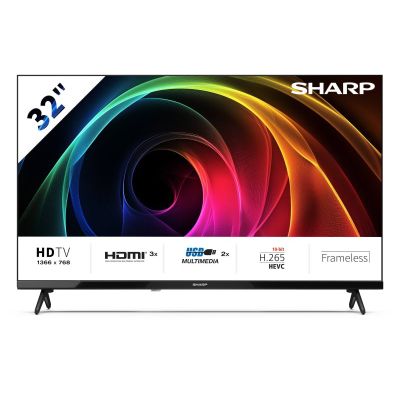 2. Telewizor LED 32" SHARP 32HA1205E 32 Czarny