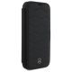 4. Etui Mercedes MB Waves Leather na iPhone 16 Pro Max - czarne