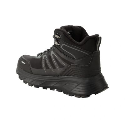 5. Lee Cooper buty męskie zimowe trekkingowe ocieplane wodoodporne czarne