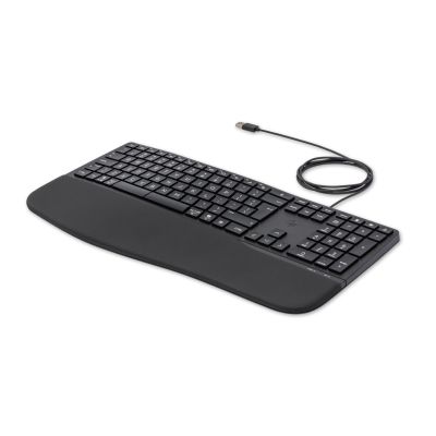 2. Klawiatura HP 480 Comfort Wired Keyboard przewodowa czarna 8T6M1AA