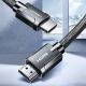 7. Ugreen kabel przewód HDMI 2.1 8K 60 Hz / 4K 120 Hz 3D 48 Gbps HDR VRR QMS ALLM eARC QFT 2 m szary (HD135 70321)