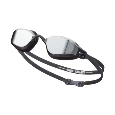 2. Okulary pływackie Nike Valiant Mirrored czarne NESSF131-001 OS