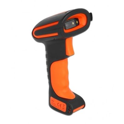 DeLOCK Przemysłowcy skaner kodu kreskowego 1D i 2D z 2,4 GHz lub Bluetooth lub USB