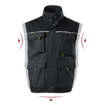 4. Kamizelka Rimeck Ranger M MLI-W5494 ebony gray
