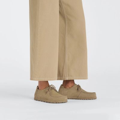 4. Birkenstock męskie mokasyny UTTI LACE 1027274 GRAY TAUPE (szerokość standardowa)