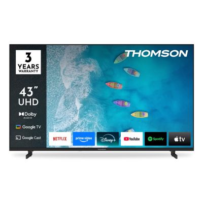 9. Thomson 43UG4S15 Telewizor 109,2 cm (43") 4K Ultra HD Smart TV Wi-Fi Czarny