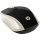 4. Mysz HP Wireless Mouse 200 Silk Gold bezprzewodowa czarno-złota 2HU83AA