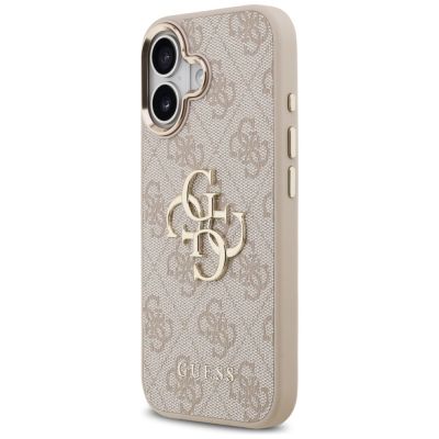 2. Etui Guess 4G Big 4G Classic Logo na iPhone 17 - różowo-złote