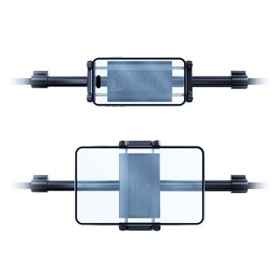 17. Uchwyt 3mk Double Headrest Holder do samochodu na tablet lub telefon na zagłówki - czarny