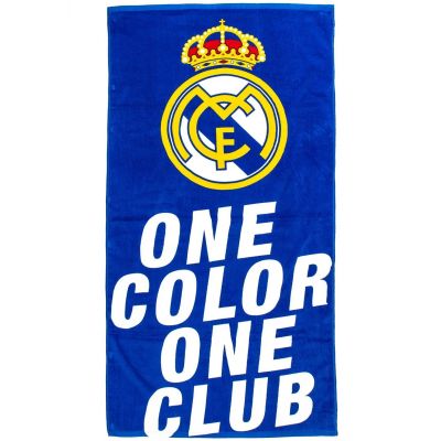 2. Ręcznik Real Madryt 70x140 cm beach towel Jr 2200010392