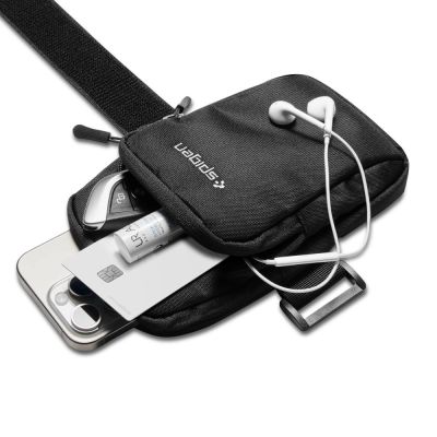 4. Armband Spigen Dynamic Shield A702 na ramię - czarny