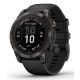 Garmin Fenix 7 Pro 47mm Sapphire Solar Carbon Gray DLC Titanium z czarnym paskiem