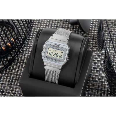 5. Zegarek Męski CASIO Vintage A700WEM-7AEF + BOX