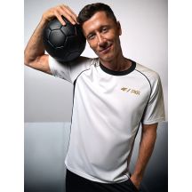 Koszulka treningowa szybkoschnąca męska 4F | Robert Lewandowski RL9SSS26TFTSM2466-10S