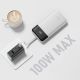 10. Powerbank Cuktech LPB252N 120 W 25000 mAh z wbudowanym kablem USB-C - biały