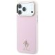2. Etui Guess Saffiano Small 4G & Classic Logo MagSafe na iPhone 18 Pro / 17 Pro - różowe