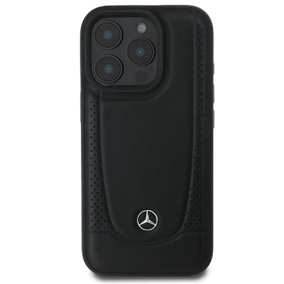 3. Etui Mercedes Leather Urban na iPhone 16 Pro Max - czarne