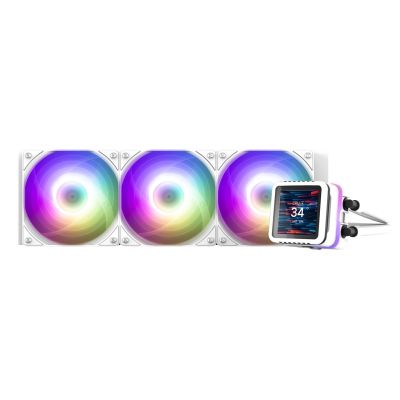 Kompletne chłodzenie wodne Zalman ALPHA2 DS A36, 2,7 Cal LCD, 360mm - Biały