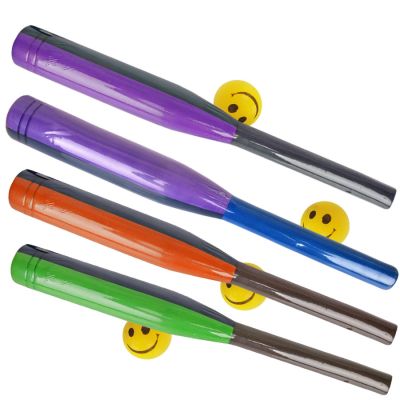 2. Kij baseball piankowy z piłką