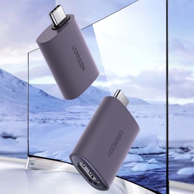 6. Adapter USB-C HDMI Ugreen US320 - szary