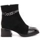 6. Botki D&A S.Barski na ozdobnym obcasie Premium Collection W MR880-018 OLI269A