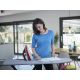 5. Braun TexStyle 5 SI 5057 RD Żelazko parowe Płyta ceramiczna 2700 W Czarny, Czerwony