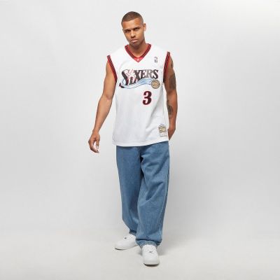 3. Koszulka Mitchell & Ness NBA Swingman Home Jersey 76ERS 00 Allen Iverson M SMJYGS18200-P76WHIT00AIV