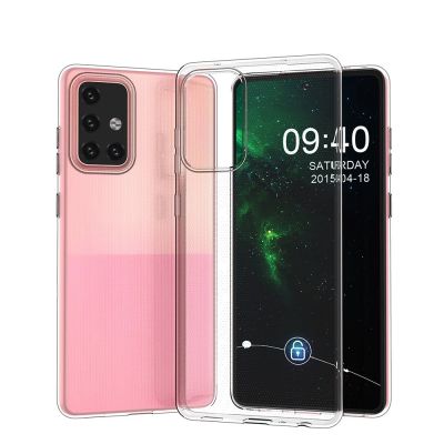 8. Żelowy pokrowiec etui Ultra Clear 0.5mm Samsung Galaxy A72 4G przezroczysty