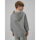 2. Bluza dresowa loose z kapturem chłopięca 4F 4FJRSS26TSWSM2636-27M