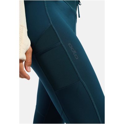 7. Legginsy damskie Odlo X-ALP CARGO WINTER Tights zielone