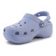 3. CROCS CLASSIC PLATFORM CLOG BLUE HAZE 206750-453