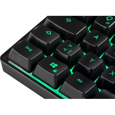5. Deltaco Gaming GAM-158-DE klawiatura USB QWERTZ Skandynawia Czarny