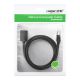 5. Kabel Ugreen NW112 11278 sieciowy Ethernet RJ45 (żeński) - RJ45 (męski) F/UTP Cat. 6 1 Gbps 0.5m - czarny