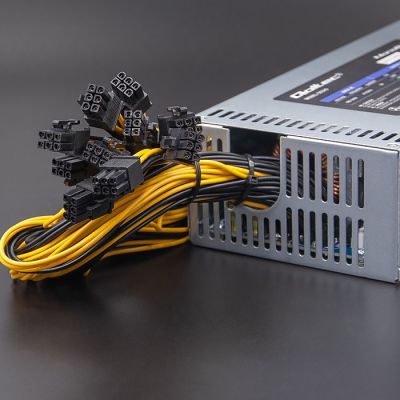 2. QOLTEC ZASILACZ PCI-E 1800W | 80 PLUS PLATINUM | GAMING MINER