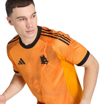 5. Koszulka męska adidas AS Roma 25/26 pomarańczowa JP4801