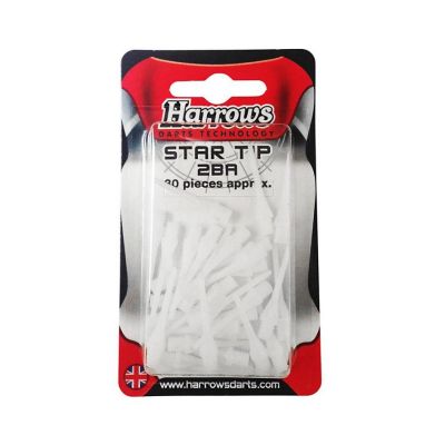 4. Końcówki do rzutek Softip Harrows Spare Star 30 szt