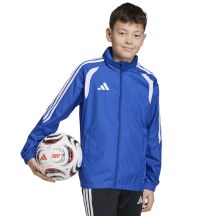 Kurtka dla dzieci adidas Tiro 26 League Windbreaker niebieska JY9723