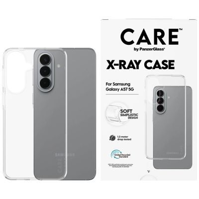 2. Etui CARE by PanzerGlass Fashion X-Ray na Samsung Galaxy A57 - przezroczyste