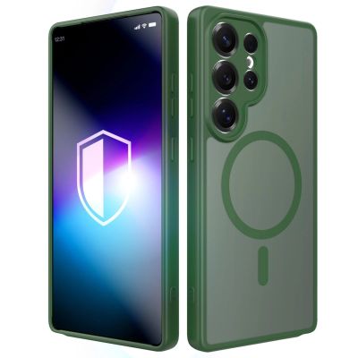 Etui 3mk Misty MagCase na Samsung Galaxy S25 Ultra - zielone