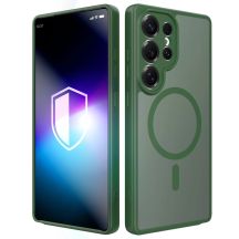 Etui 3mk Misty MagCase na Samsung Galaxy S25 Ultra - zielone