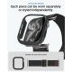 7. Zestaw etui Spigen Thin Fit + pasek Spigen Lite Fit Ultra na Apple Watch (46 mm) - czarne