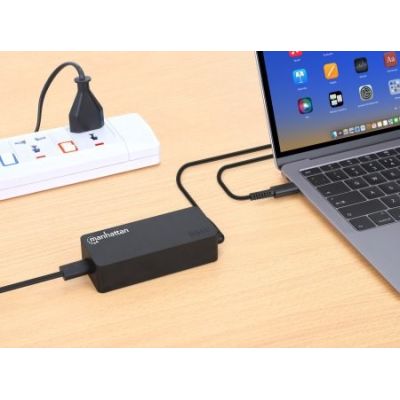 6. Manhattan 102490 adapter zasilający/ inwentor Wewnętrzna Czarny