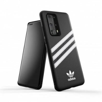 Etui Adidas OR Moulded PU na Huawei P40  - czarno-białe