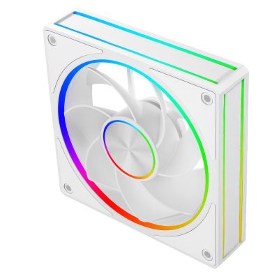 6. MODECOM VOLCANO LOOP 120 ARGB REVERSE FAN BIAŁY